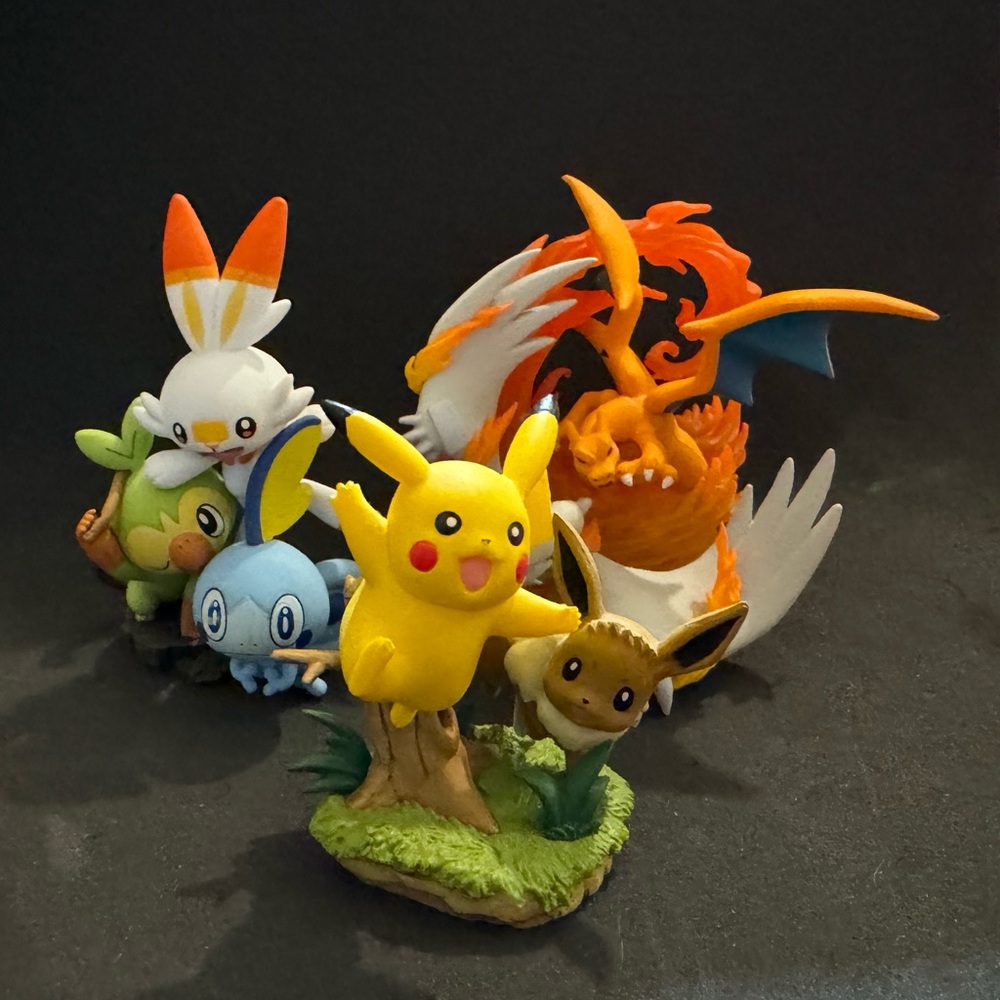 Pokemon Figures (set of 3)